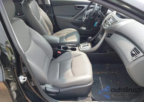 2013 Hyundai Elantra Gls/Limited from USA, damaged, VIN KMHDH4AE1DU639145